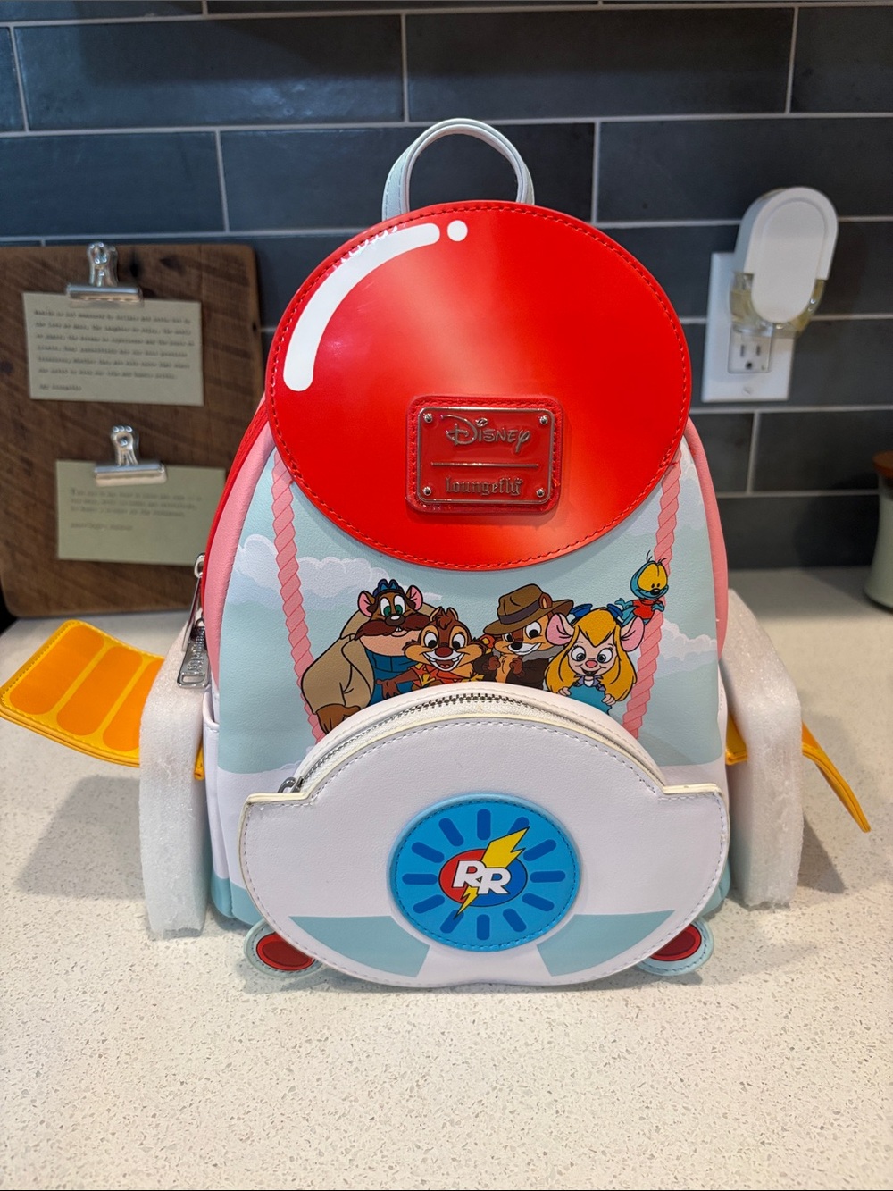 Loungefly Chip 'n' Dale Rescue Rangers Mini Backpack NWT